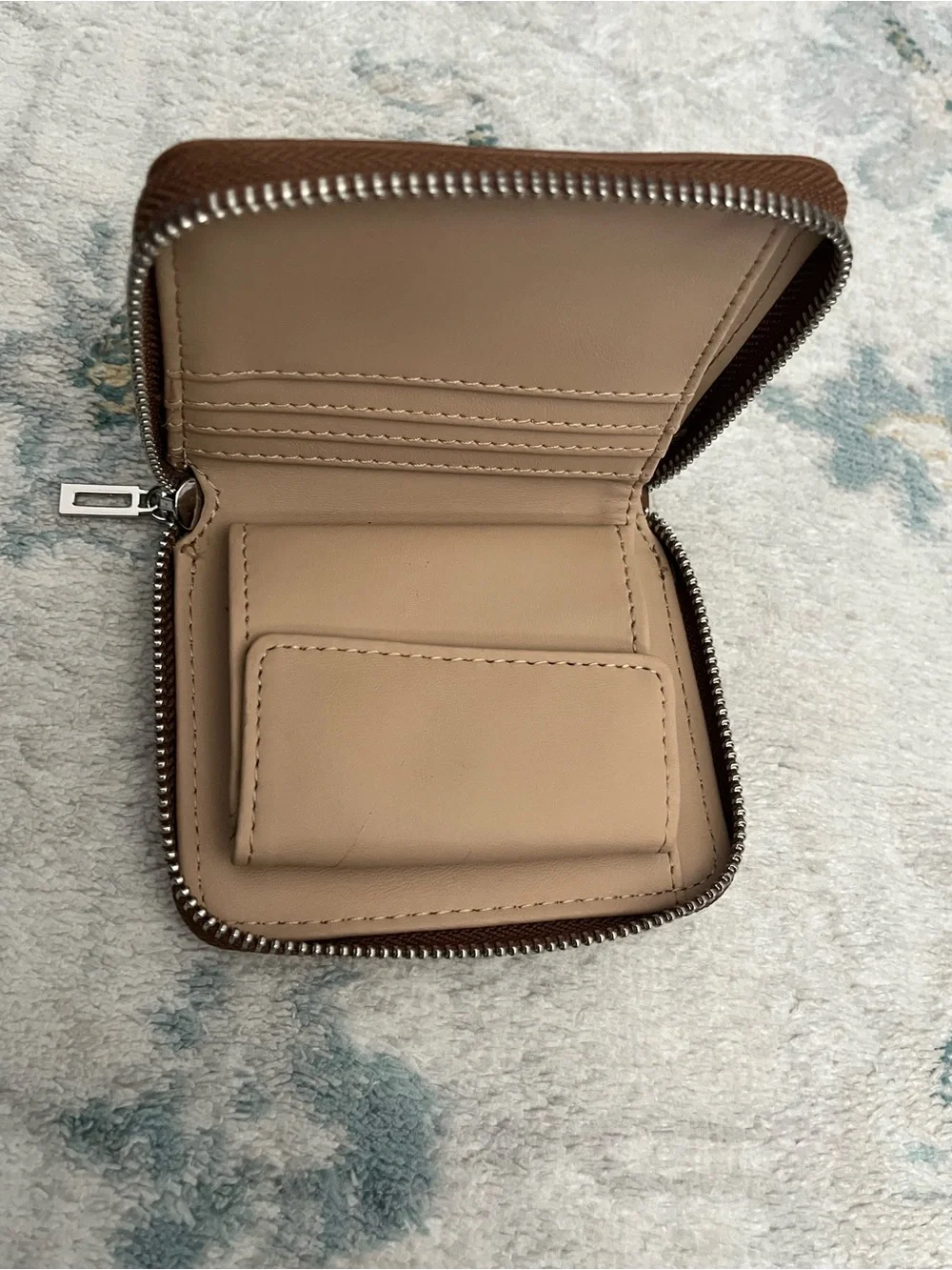 Guess Brown Square Wallet